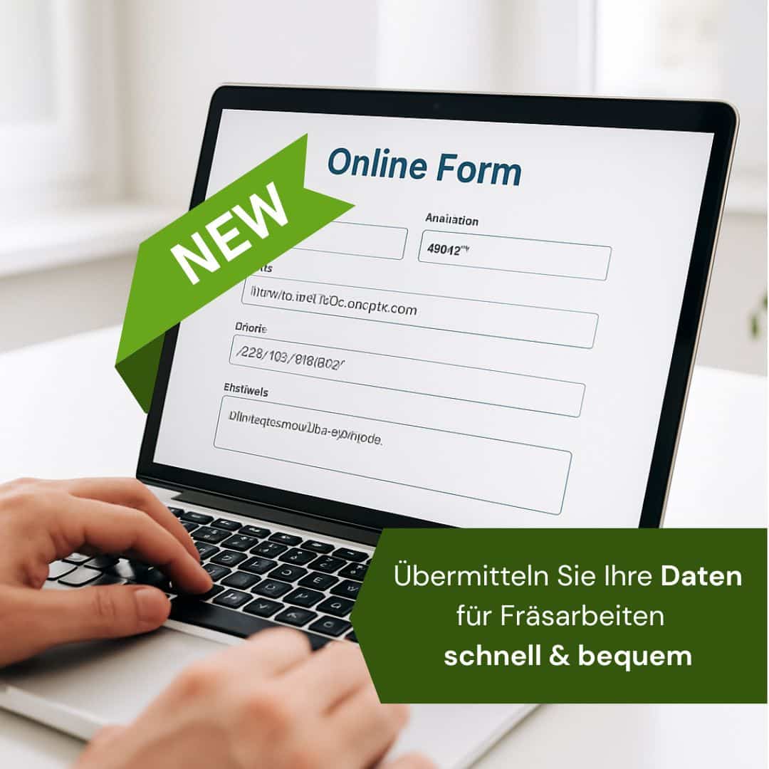 Daten für Fräsarbeiten